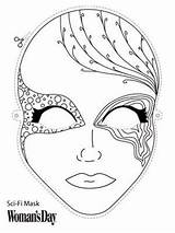 Purge Womansday Mascara Crafts Mascaras Venecianas sketch template