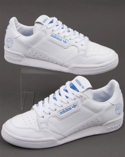 adidas continental  trainers whiteblue  casual classics