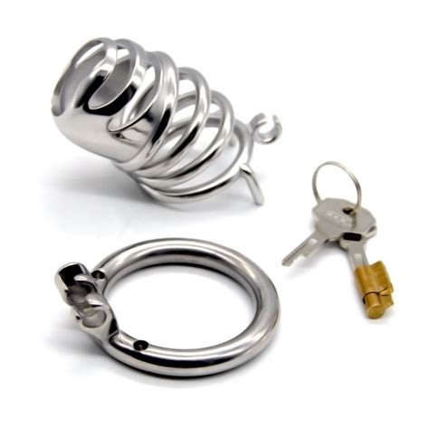 frrk 74mm sm sex toys man chastity lock penis in cage with keyholder