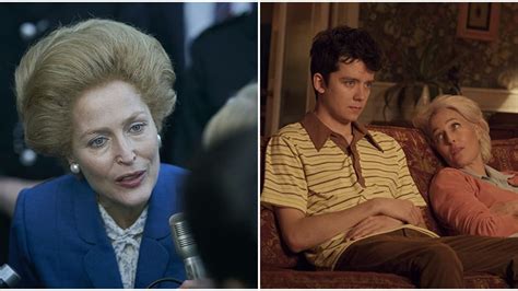 the crown s margaret thatcher actress is also unbelievably otis mom