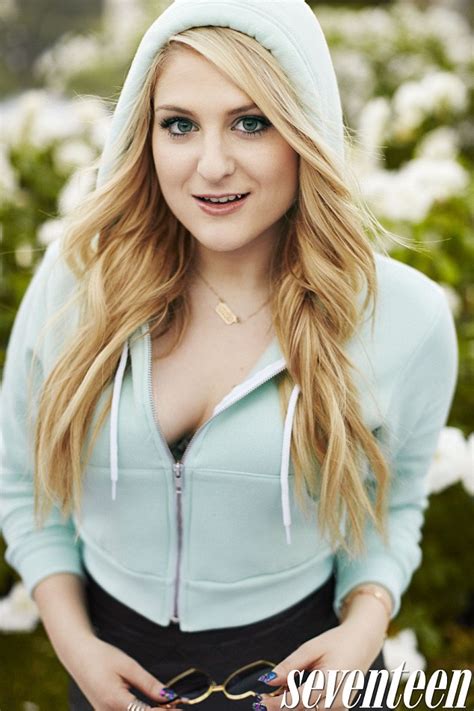 meghan trainor on her curvaceous figure as she covers seventeen magazine daily mail online