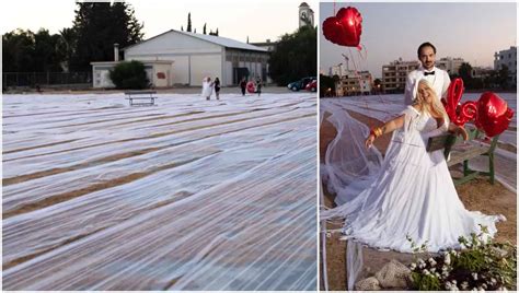 World S Longest Wedding Veil Ph