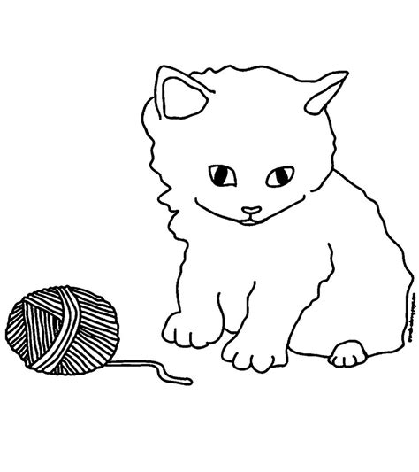 top   printable kitten coloring pages