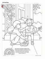 Pages Coloring Lds Primary Forgiveness Others Forgive Activity Kindness Lesson Printable Serving Clean Helping Kids Print Colouring Children Choose Color sketch template