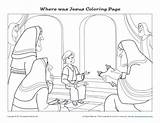 Jesus Coloring Temple Boy Bible Where Activities Pages Printable Sunday School Para Story Kids Child Activity Young Colorear Niños Pdf sketch template