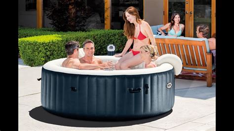 Intex Pure Spa 6 Person Inflatable Hot Tub Review Youtube