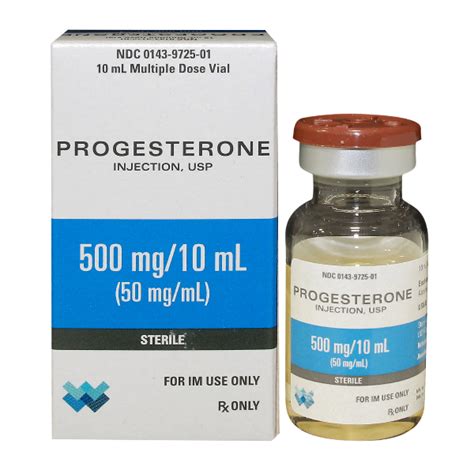 progesterone oil vl 50mg ml 10ml westward 00143972501