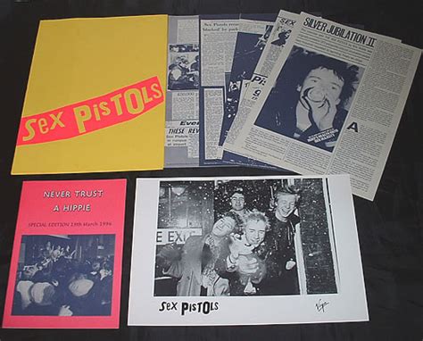 Sex Pistols The Filthy Lucre Tour Uk Promo Media Press Pack 63248