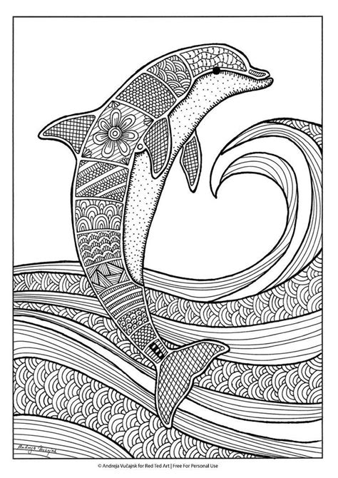 dolphin coloring pages dolphin coloring pages summer coloring pages mandala coloring pages