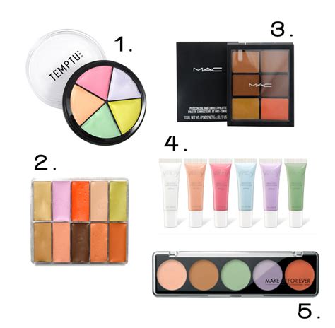 makeup artists guide  color correcting