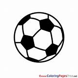 Fussball Malvorlage Ausmalbilder Coloringpagesfree Handball Grafiken Zugriffe sketch template