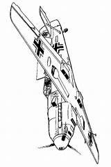 Messerschmitt Kleurplaten Tweede Wereldoorlog Vliegtuigen 109e Aircraft Aircrafts Ausmalbild Wo2 Flugzeugen Malvorlage Voertuigen sketch template