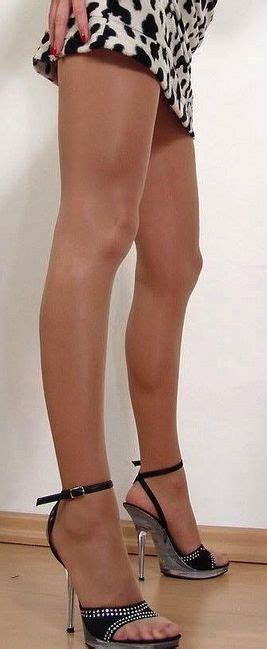 nude pantyhose with sexy high heels high heels pinterest sexy