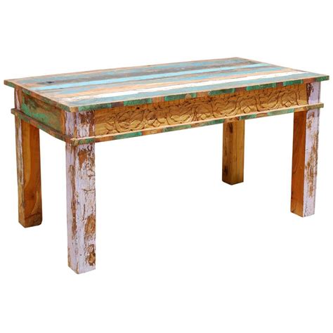 reclaimed wood rustic dining room table furniture