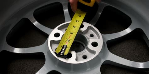 measure wheel bolt pattern tire rack