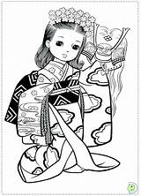Coloring Pages Girl Japanese Japan Girls Dinokids Colouring Geisha Print Printable Book Sheets Asian Color Getcolorings Dolls Doll Coloriage Kids sketch template