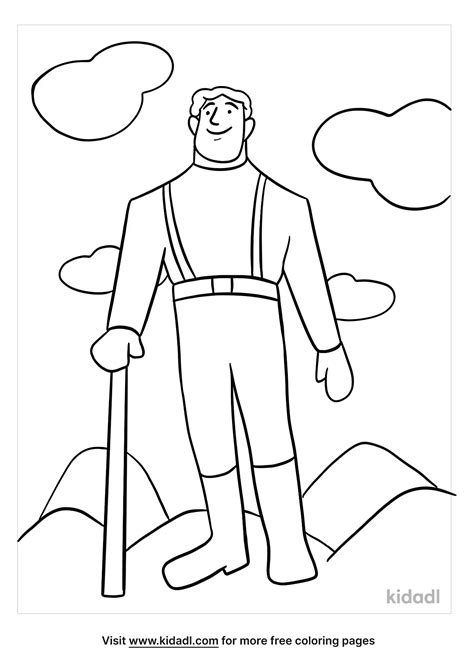 Paul Bunyan Coloring Page The Best Porn Website