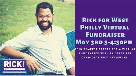 rick  west philly virtual fundraiser action network