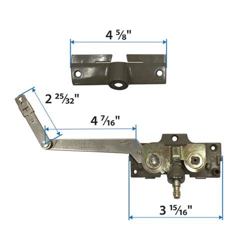 casement split arm operator corrosion resistant  andersen windows doors