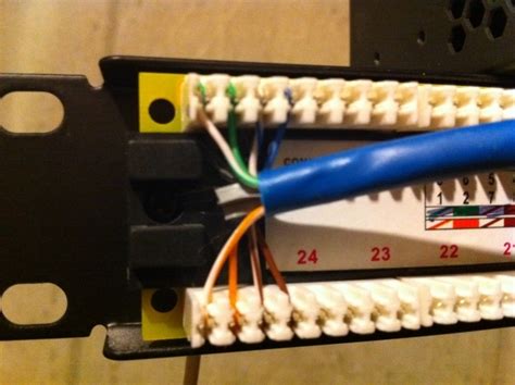 wiring monoprice cat patch panel hardforum