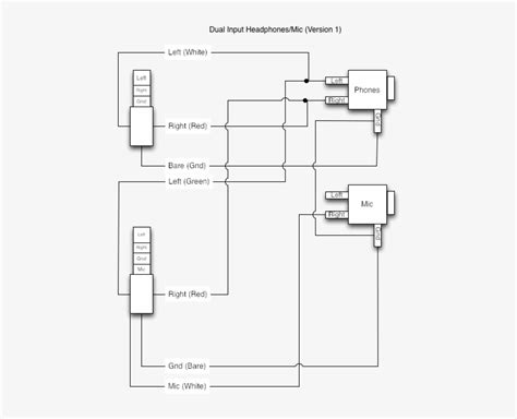 headset  mic wiring diagram aeroelectric connection aircraft microphone jack wiring