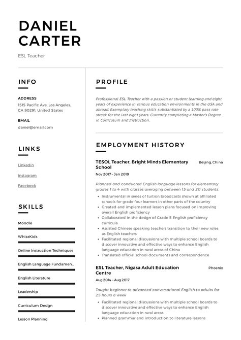 recommendation cover letter examples  esl students   write