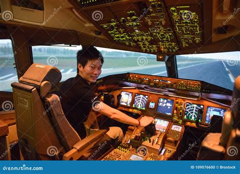 bangkok thailand  december   pilot training flight