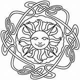 Coloring Pages Solstice Summer Litha Wheel Year Sheets Pagan Color Embroidery Kids Crafts Drawing Sun Designs Quotes Urbanthreads Celebration Midsummer sketch template