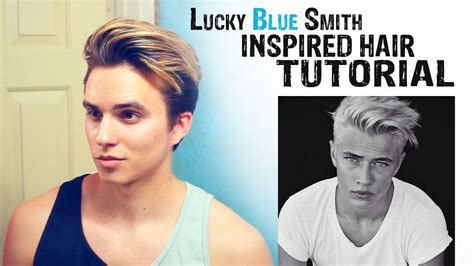 Lucky Blue Smith Hair Tutorial Mens Hairstyles By Dre