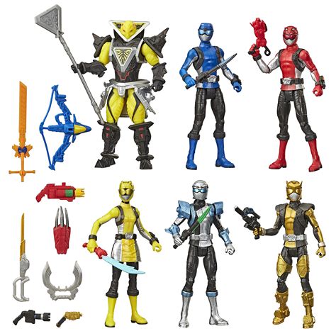 buy power rangers beast morphers   action figure multipack  figures included power rangers