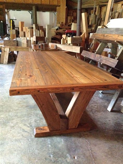 wood table design plans image