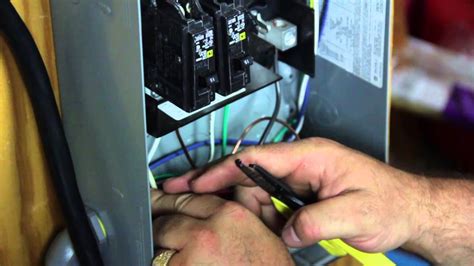 wire   amp subpanel electrical installations repairs youtube