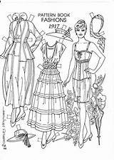 Ventura Fashions 1917 Bonecas Picasaweb предыдущая sketch template