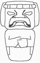 Olmeca Cabeza Webcindario Prehistoria sketch template