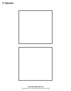 square templates blank shape templates  printable  shape