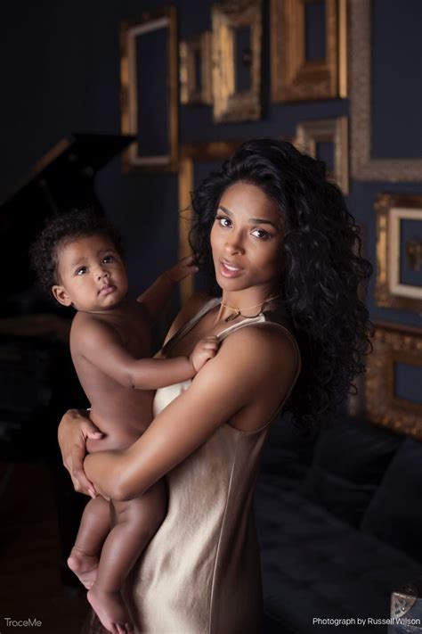ciara and russell wilson daughter sienna photos essence
