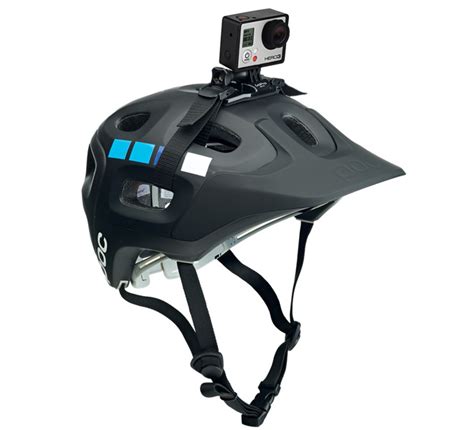 gopro gvhs supporto  fascia  casco ventilato  video camera gopro hero