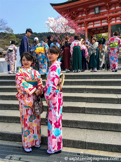 Photos Of Japanese Girls Wearing Kimono In Kyoto Tokyo