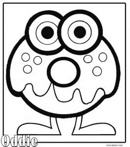 printable monster coloring pages everfreecoloringcom
