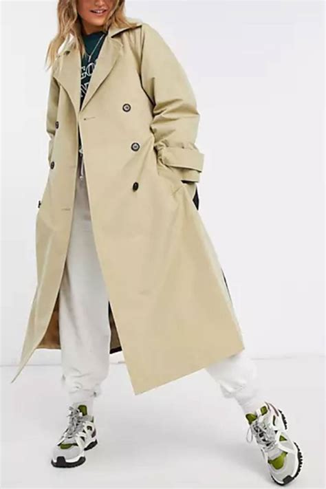 asos trench coats   selling   spring glamour uk