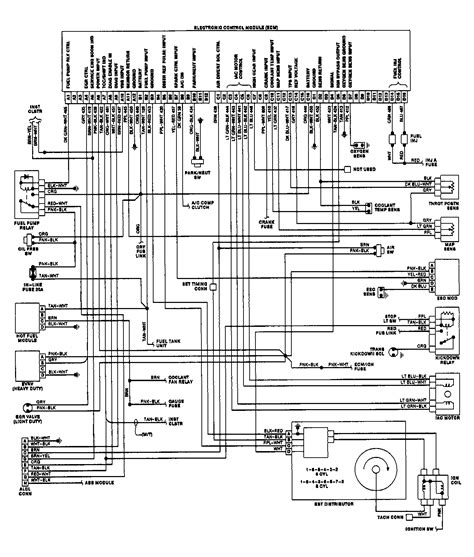 tbi ecm wiring diagram