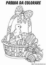 Easter Basket Pasqua Everfreecoloring христос sketch template