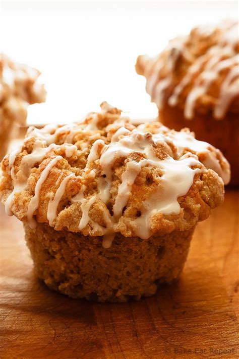 Apple Muffins With Crumb Topping Recipe