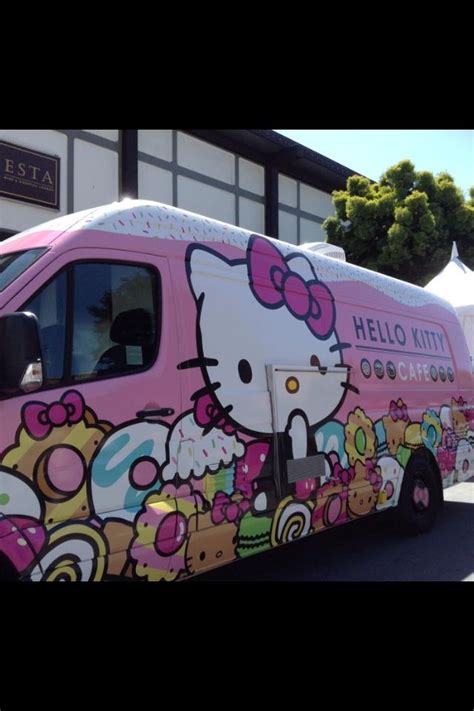 hello kitty cafe truck first appearance in no calif cherry blossom