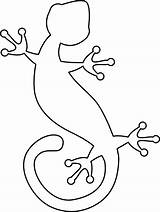 Gecko Lizard Template Outline Drawing Clipart Clip Chameleon Drawings Aboriginal Clker Kids Mosaic Templates Dot Iguana Online Vector Lizards Tattoo sketch template