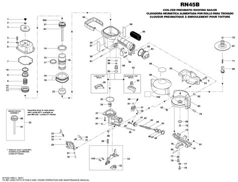 bostitch roofing nailer parts diagram reviewmotorsco
