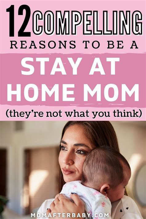 12 Compelling Reasons To Be A Stay At Home Mom – Artofit
