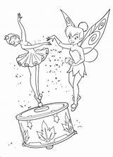 Tinkerbell Coloring Fun Kids sketch template