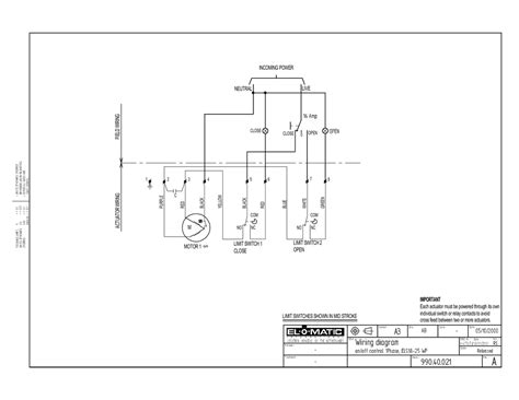 open close limit switch wiring diagram