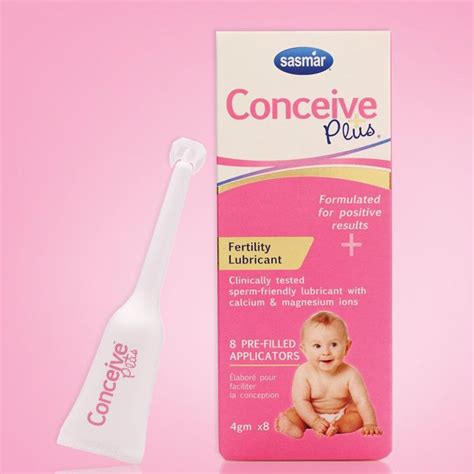 Sasmar Conceive Plus Fertility Lubricant 8 Pre Filled